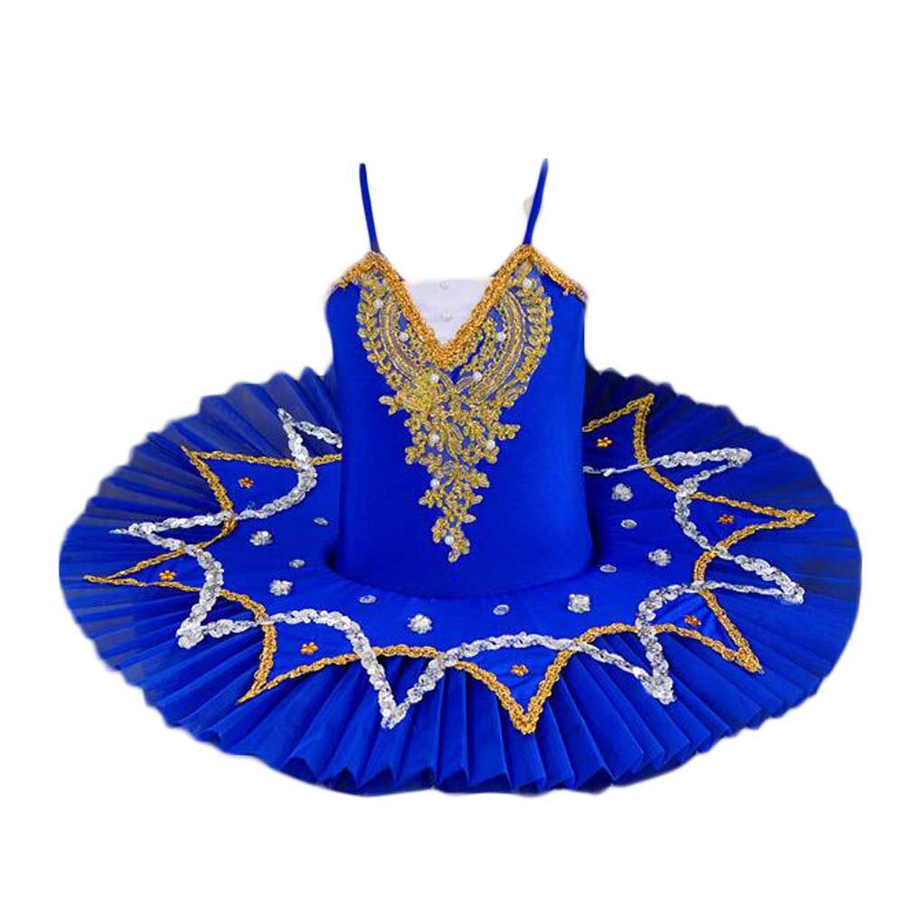 Royal Blue Sequin Ballet Dress