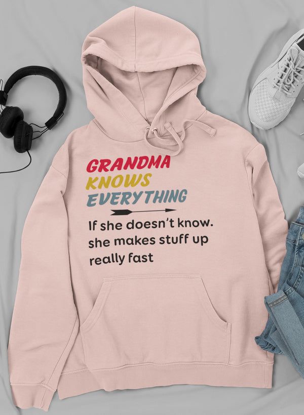 Grandma Knows Everything Hoodie