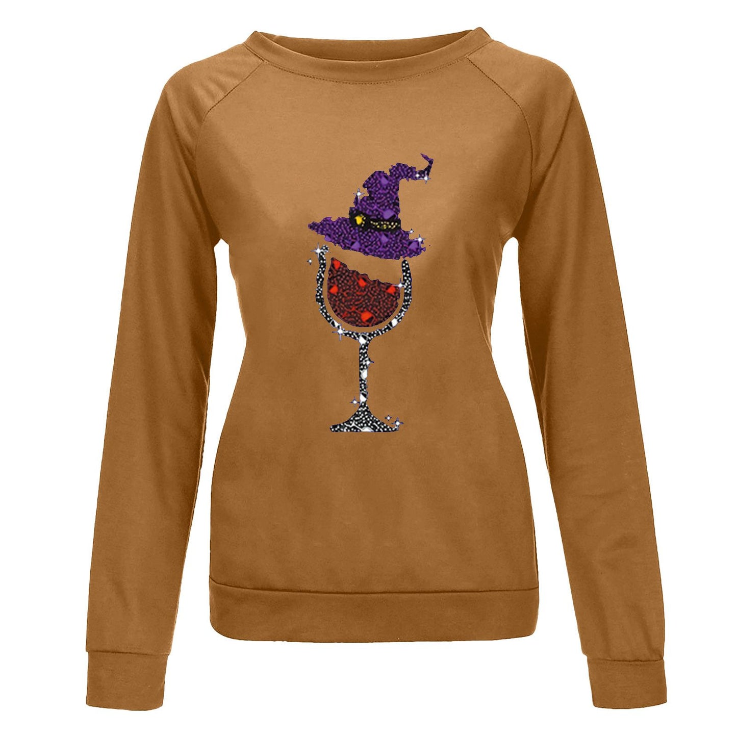 Witchy Wine Glass Sweater