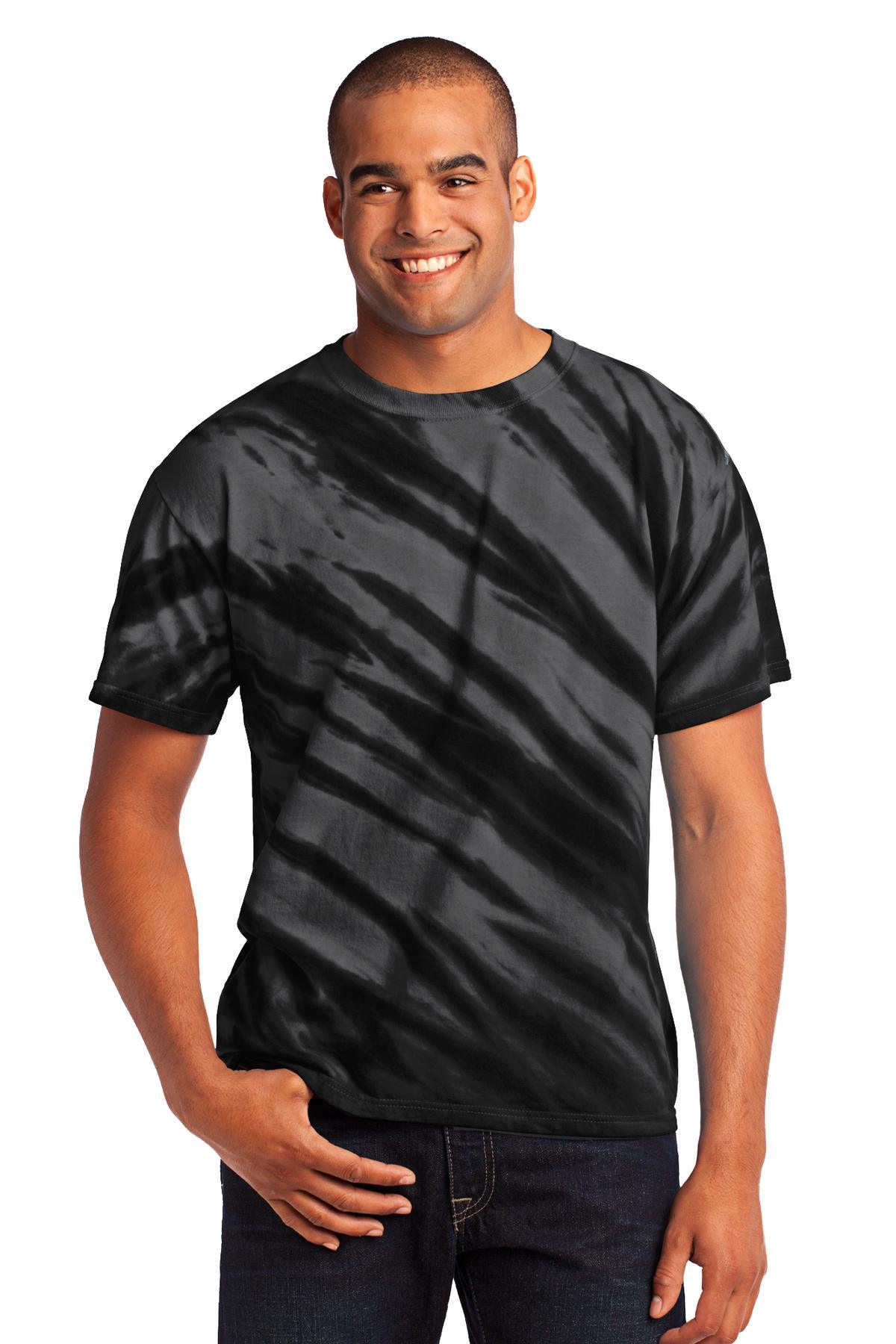 Port & Company Tiger Stripe Tie-Dye Tee