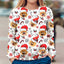 Santa Claus Dog Print Shirt