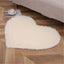 Plush Heart Shape Rug