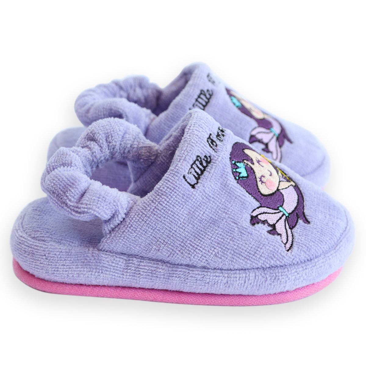 Little Mermaid Kids House Slippers