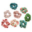 8 Pcs Colorful Christmas Hair Scrunchies