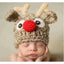 Baby Knitted Elk Beanie