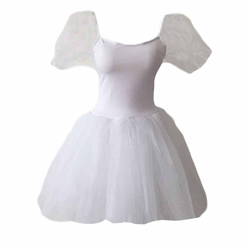 Women Puff Sleeve Ballet Dress