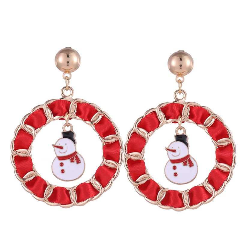 Christmas Hoop Earrings