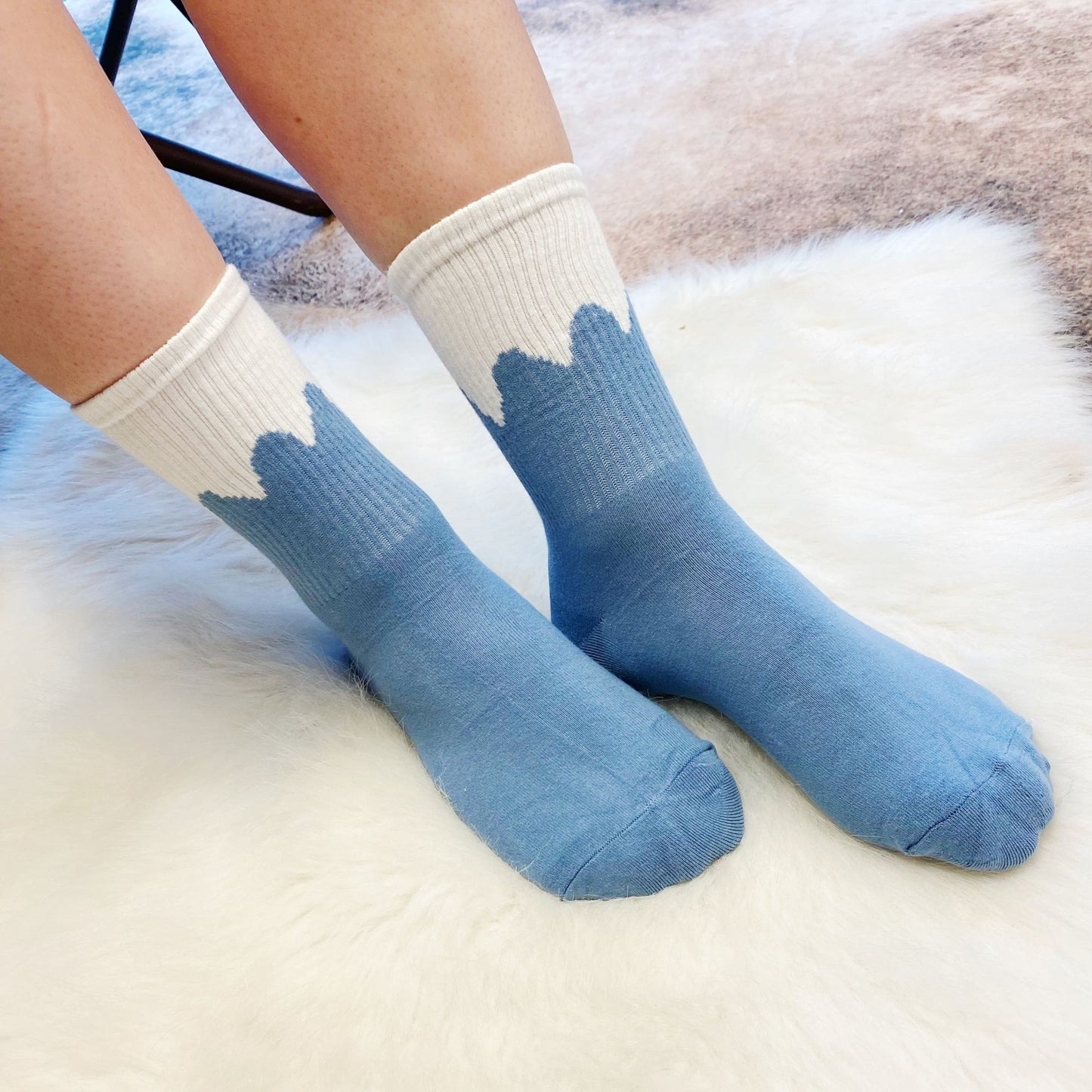 Trendy Pattern Trio Socks Set