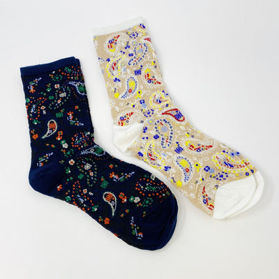 Color Heaven Paisley Socks Set