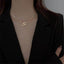 Heart-shaped Clavicle Necklace