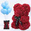 Rose Flower Teddy Bear with Box