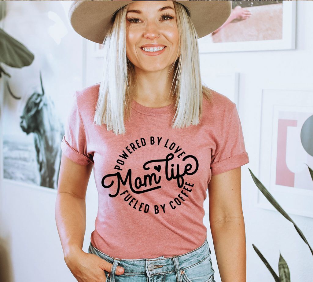 Bella Canvas Mom Life Shirt