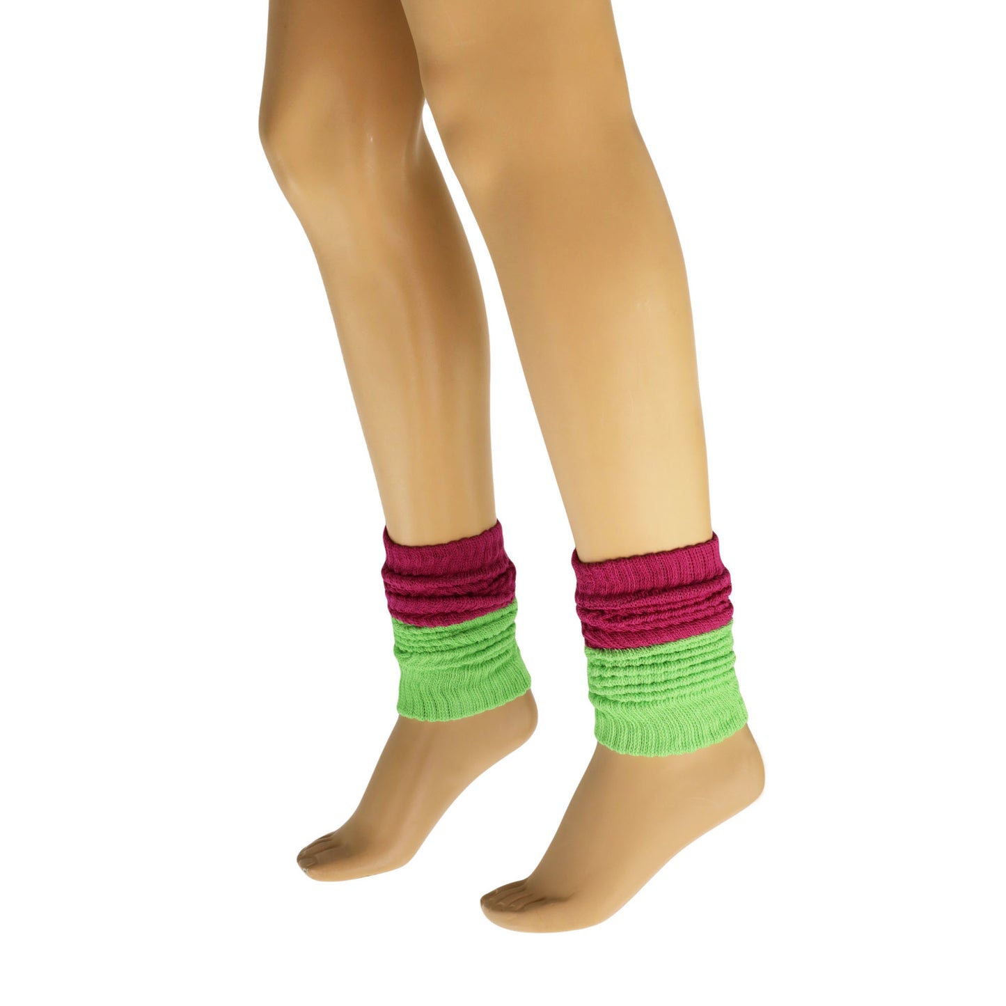 Colorful Soft Knitted Leg Warmer