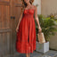 French Romantic Style Cotton Maxi Dress