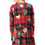 Snowman long sleeve christmas dress