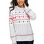 Christmas Snowflake Reindeer Sweater