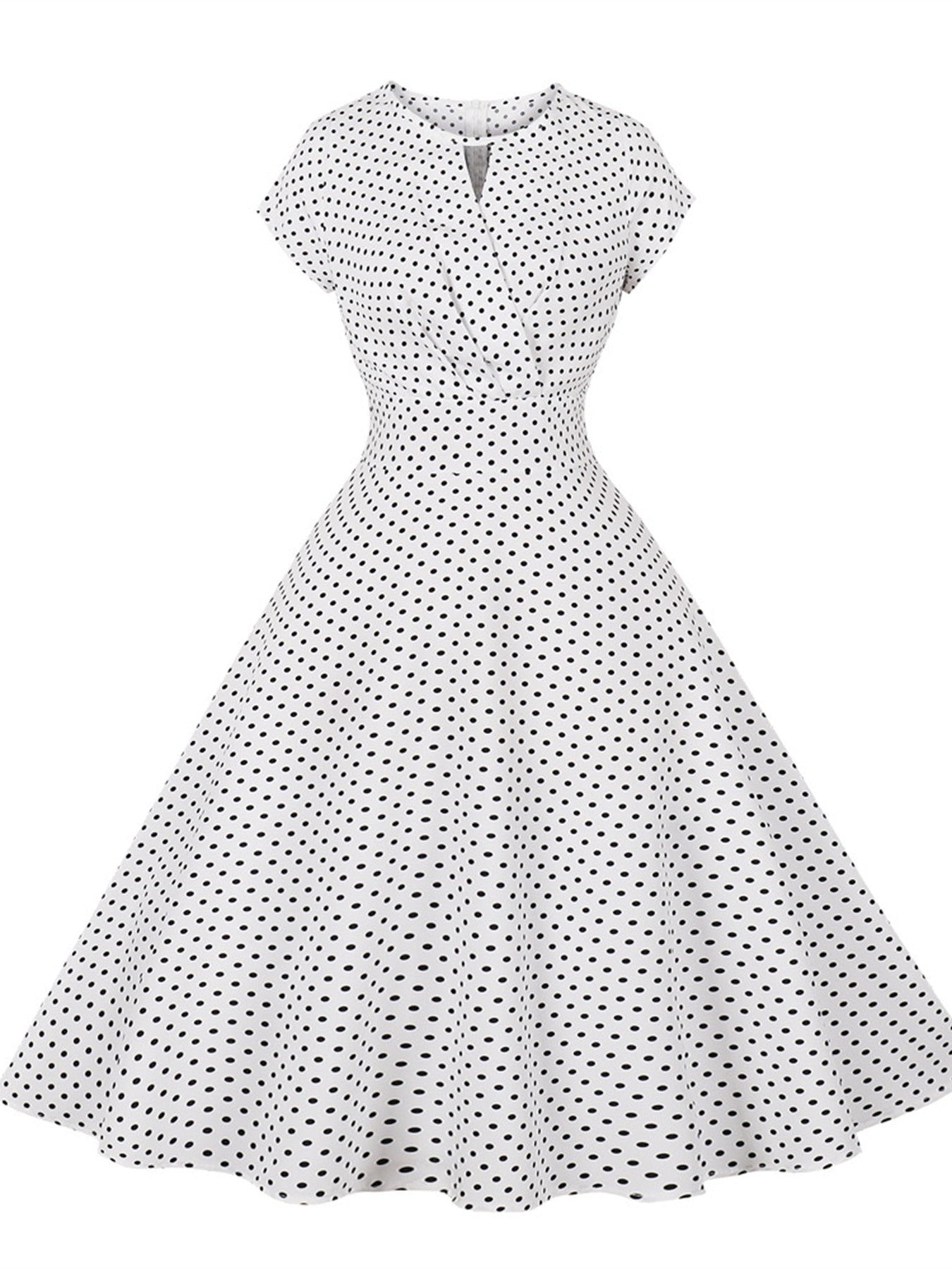 Polka Dot Retro Loose Swing Dress