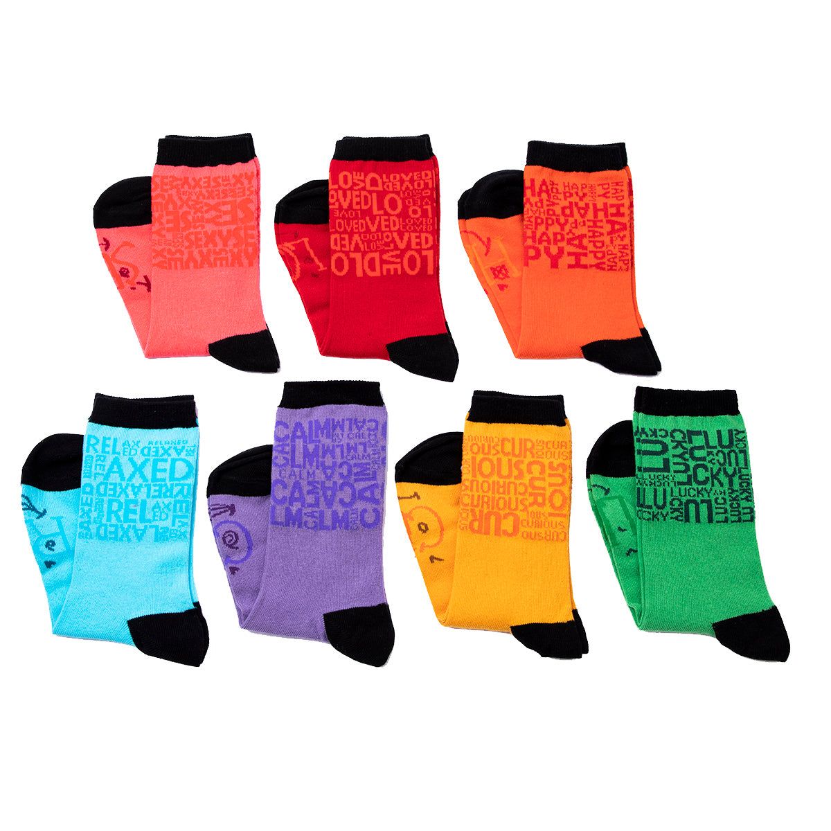 Moods Up 7 Pcs Female Socket Socks