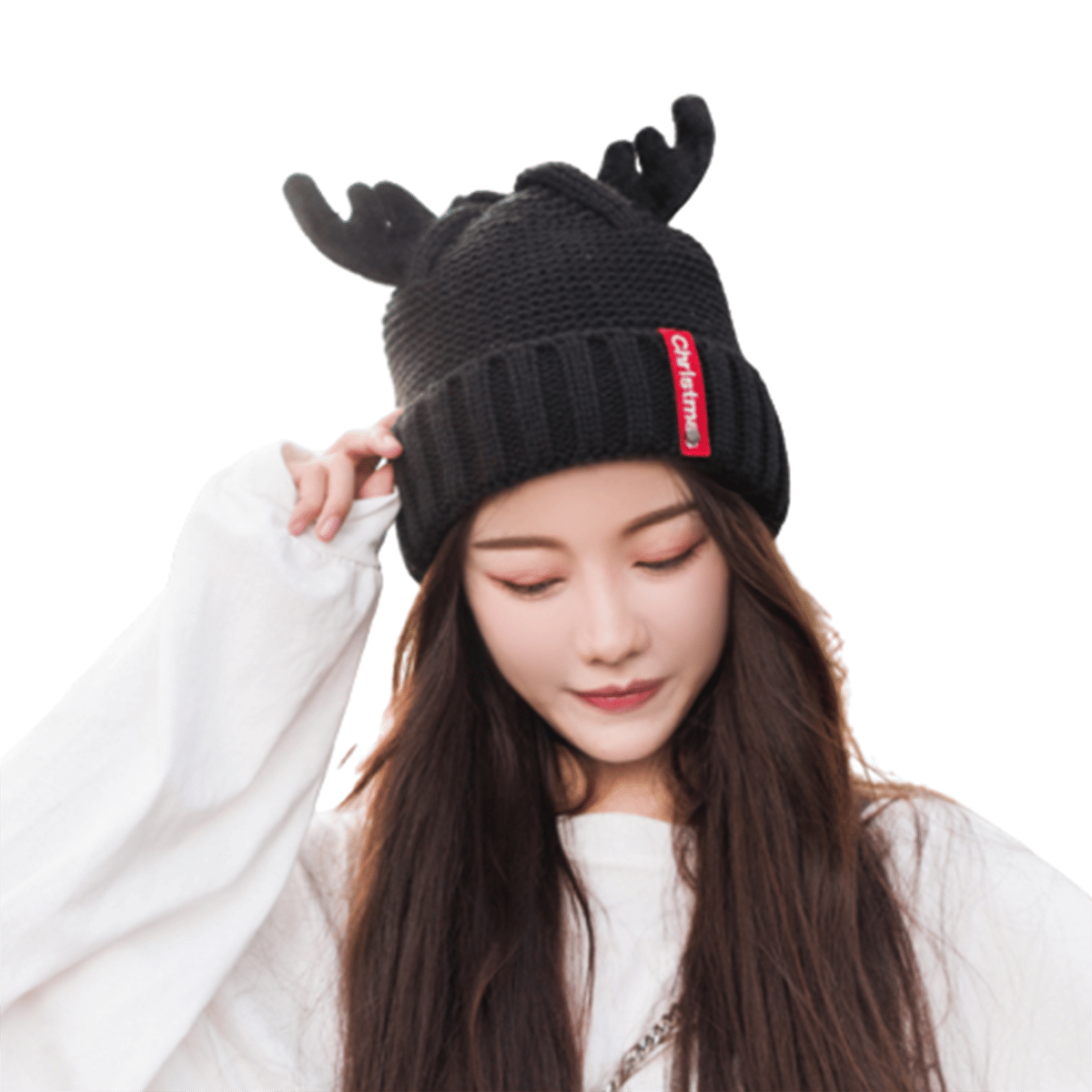 Deer Antlers Beanie