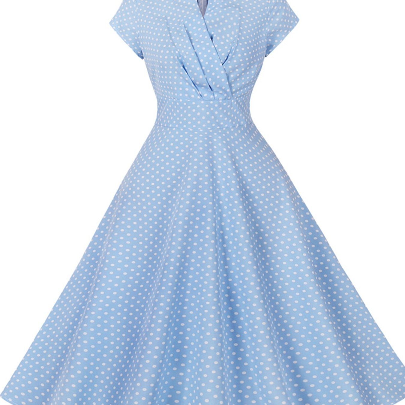 Polka Dot Retro Loose Swing Dress