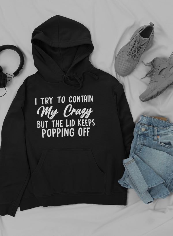 I Tried To Contain My Crazy Hoodie