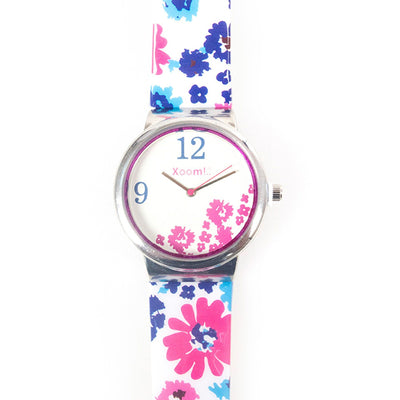 Xoom Wristwatch Flower Print