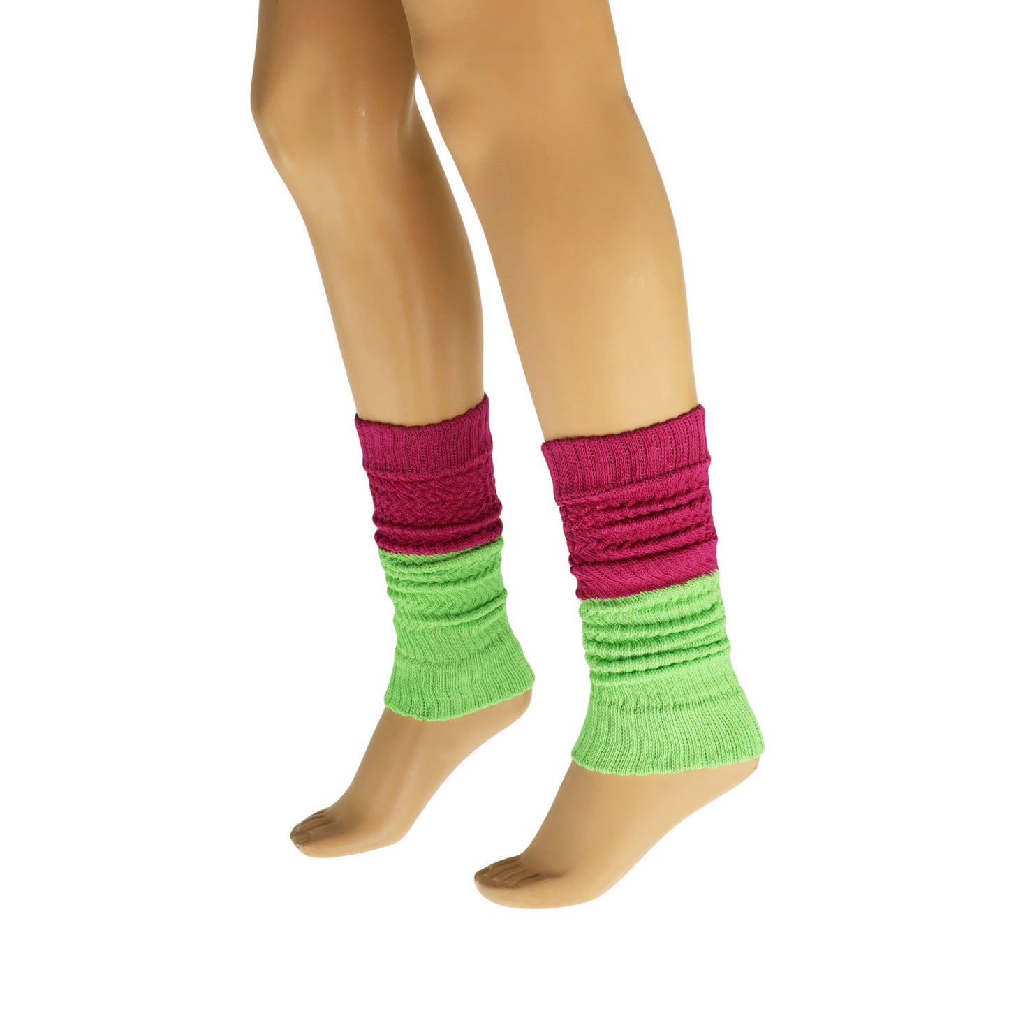 Colorful Soft Knitted Leg Warmer