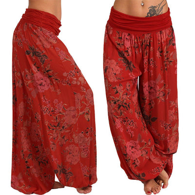 Wide Leg Harem Pants