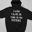 I Wish I Was As Thin As My Patience Hoodie