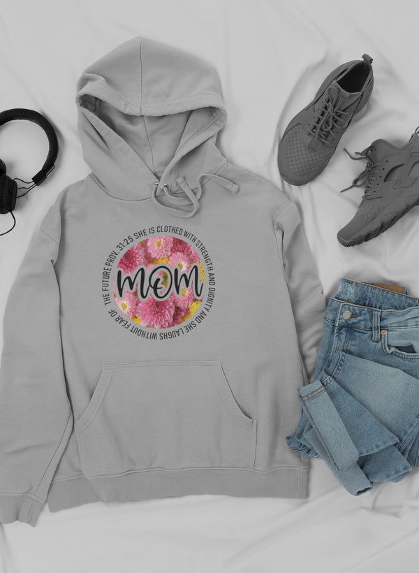 Floral Mom Hoodie