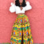 African Print Baggy Pants