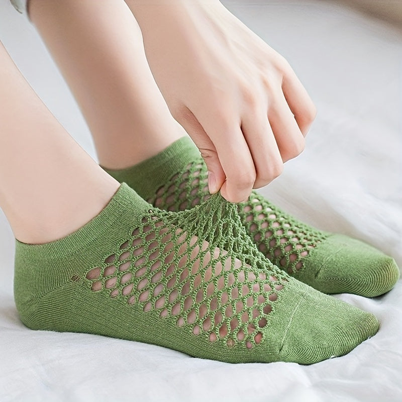 8 Pairs Thin Mesh Socks