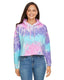 Tie-Dye Cropped Hoodie