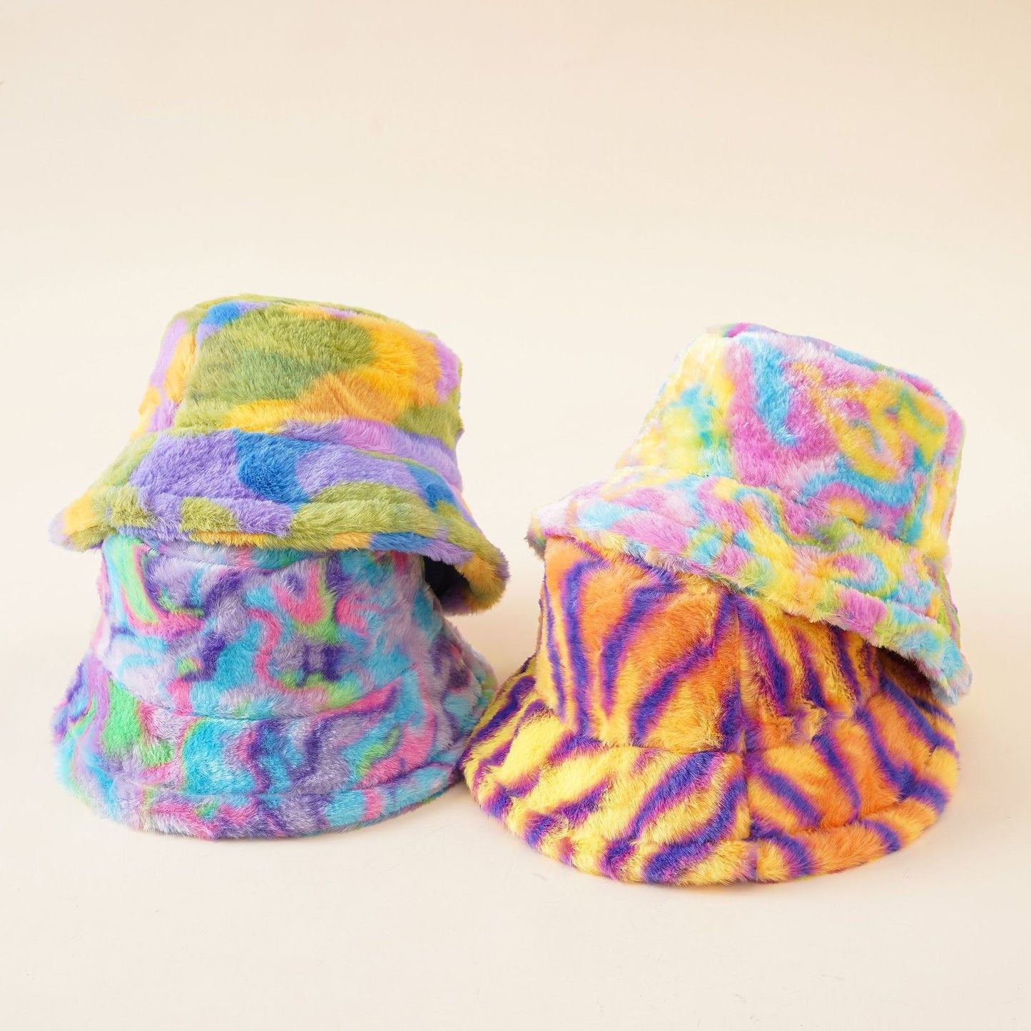 Color Tie-dye Fisherman Hat