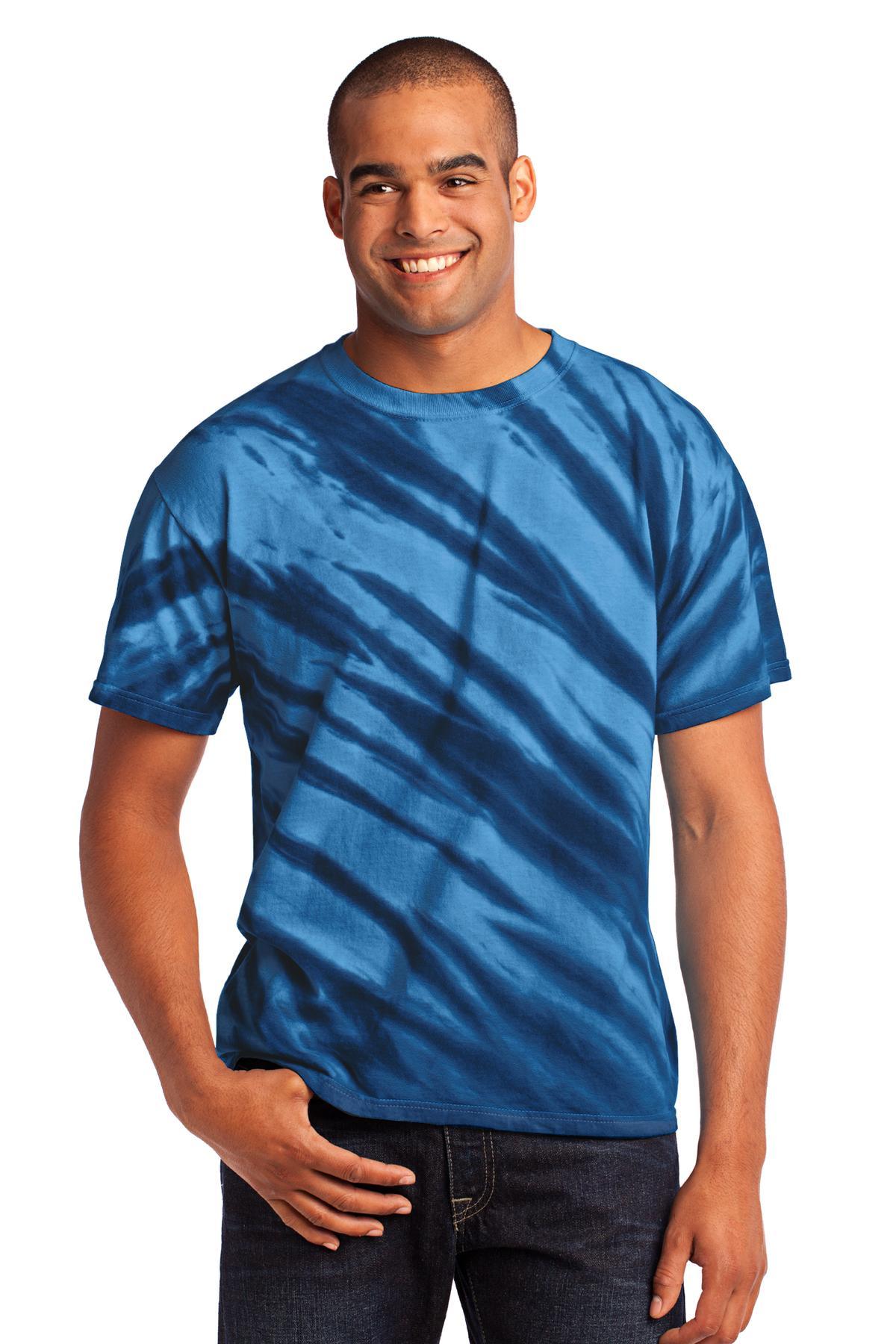 Port & Company Tiger Stripe Tie-Dye Tee