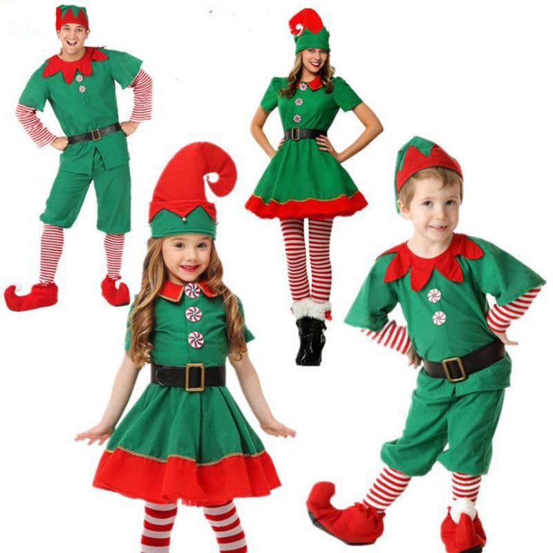 Parent-Child Elf Costume