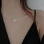 Heart-shaped Clavicle Necklace