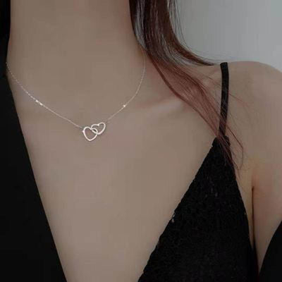 Heart-shaped Clavicle Necklace