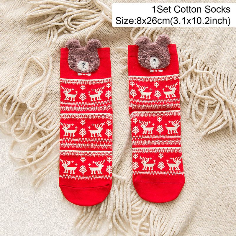 Cotton Christmas Socks