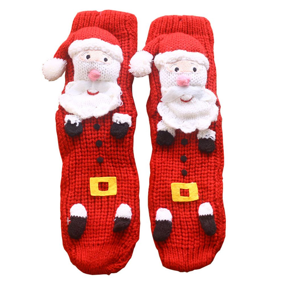 Santa Claus Slipper Socks