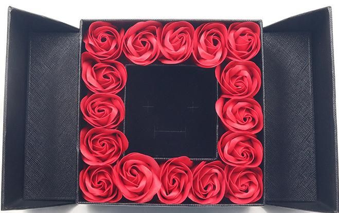 Double Door Jewelry Box with roses