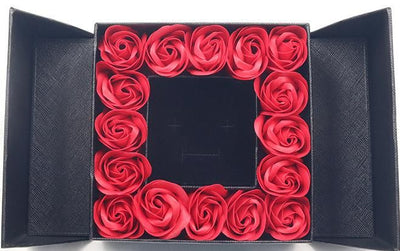 Double Door Jewelry Box with roses