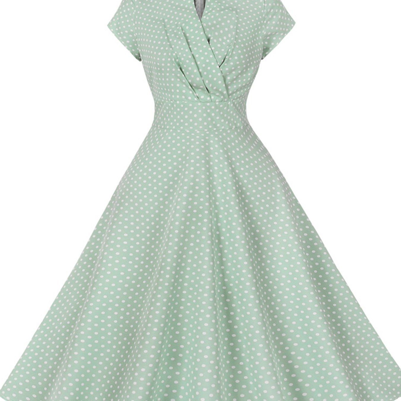 Polka Dot Retro Loose Swing Dress