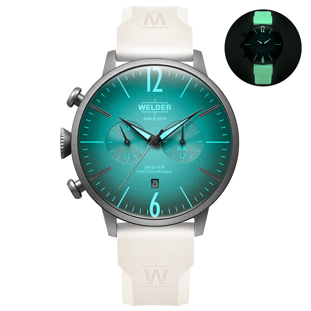 White Men's Welder Moody Watch