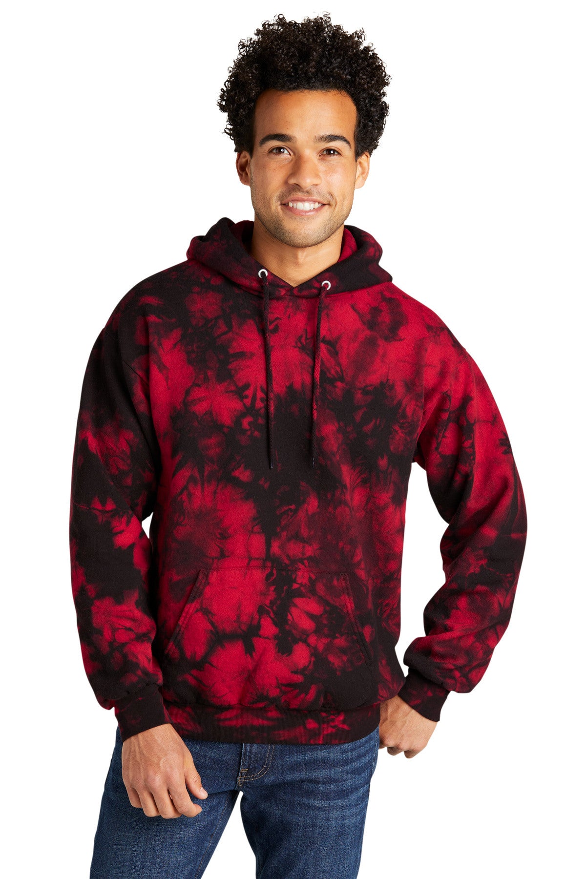 Port & Company Crystal Tie-Dye Pullover Hoodie