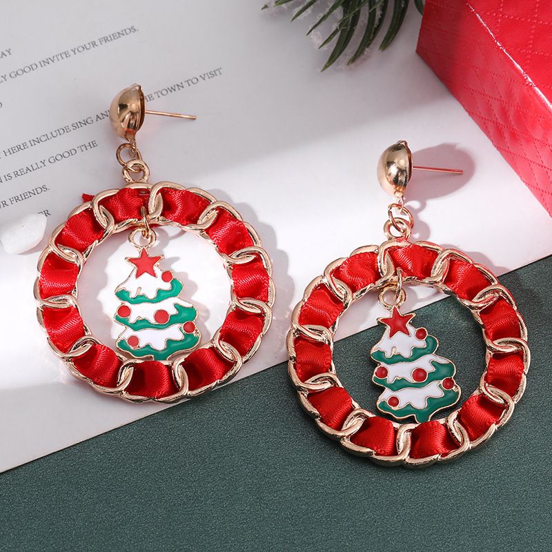 Christmas Hoop Earrings