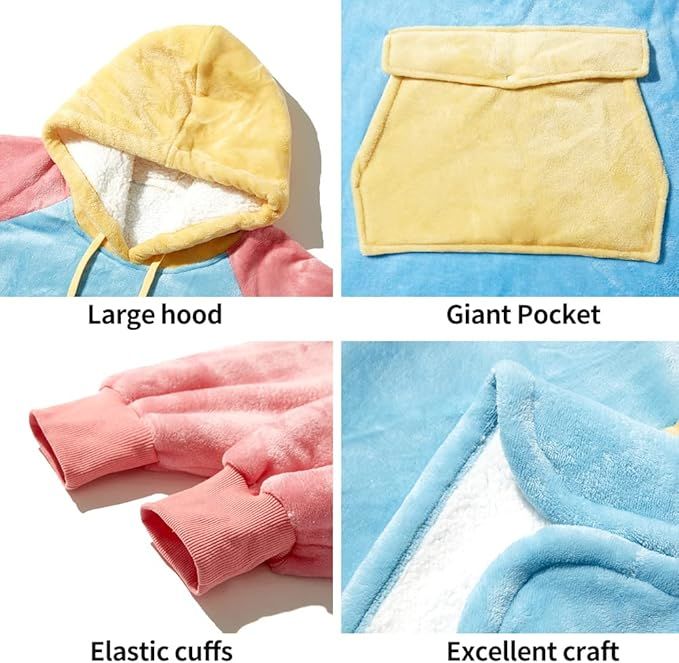 Oversized Wearable Blanket Hoodie