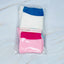 Color Block Socks Set Of 2