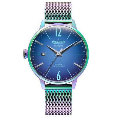 Women's Welder Moody Watch-Silver/Blue