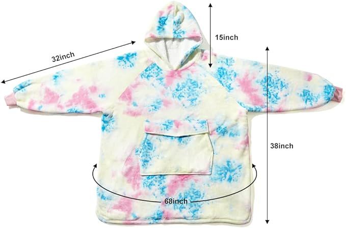 Krifey Wearable Blanket Hoodie